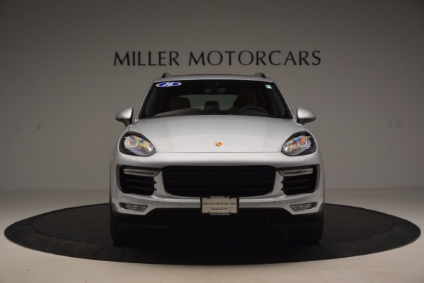 Used 2016 Porsche Cayenne Turbo for sale Sold at Bugatti of Greenwich in Greenwich CT 06830 12