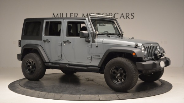 Used 2014 Jeep Wrangler Unlimited Sport for sale Sold at Bugatti of Greenwich in Greenwich CT 06830 12