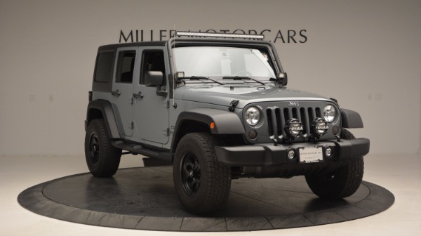 Used 2014 Jeep Wrangler Unlimited Sport for sale Sold at Bugatti of Greenwich in Greenwich CT 06830 13