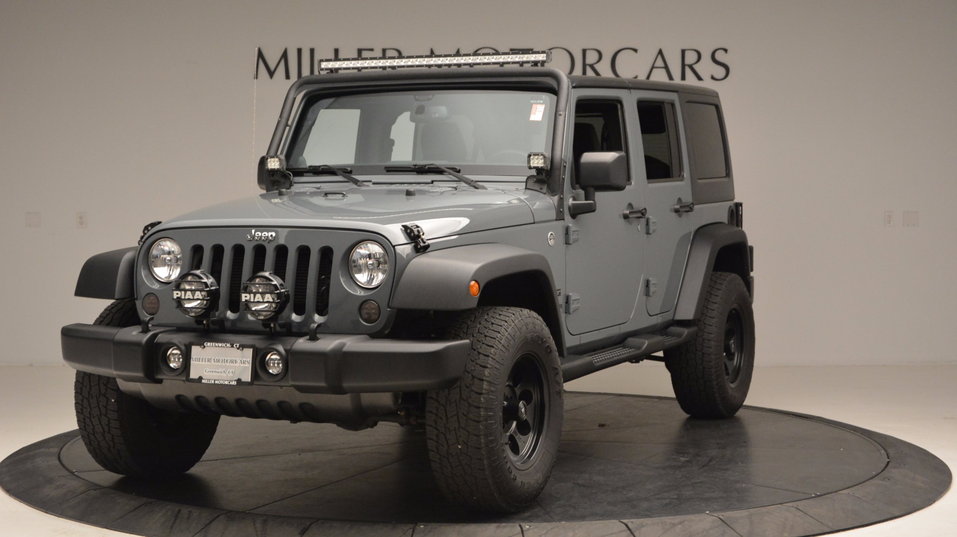 Used 2014 Jeep Wrangler Unlimited Sport for sale Sold at Bugatti of Greenwich in Greenwich CT 06830 1