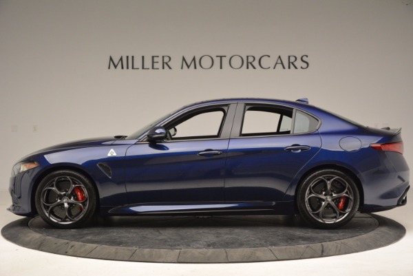 New 2017 Alfa Romeo Giulia Quadrifoglio for sale Sold at Bugatti of Greenwich in Greenwich CT 06830 3