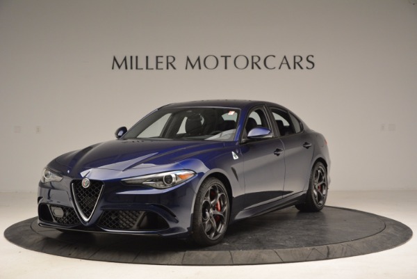 New 2017 Alfa Romeo Giulia Quadrifoglio for sale Sold at Bugatti of Greenwich in Greenwich CT 06830 1