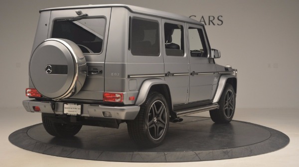 Used 2016 Mercedes Benz G-Class G 63 AMG for sale Sold at Bugatti of Greenwich in Greenwich CT 06830 7