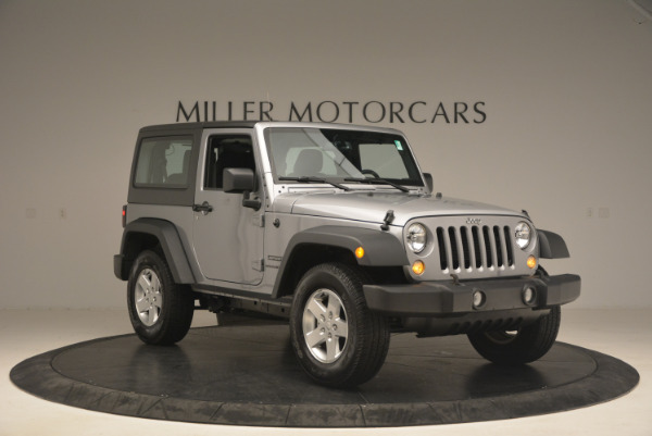 Used 2015 Jeep Wrangler Sport for sale Sold at Bugatti of Greenwich in Greenwich CT 06830 11