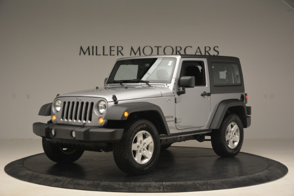 Used 2015 Jeep Wrangler Sport for sale Sold at Bugatti of Greenwich in Greenwich CT 06830 2