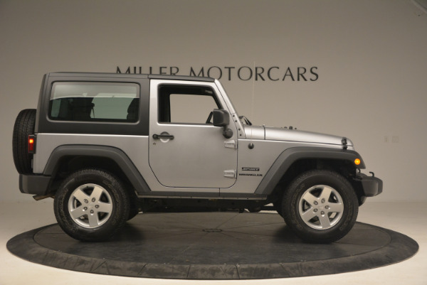 Used 2015 Jeep Wrangler Sport for sale Sold at Bugatti of Greenwich in Greenwich CT 06830 9