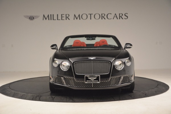 Used 2012 Bentley Continental GT W12 Convertible for sale Sold at Bugatti of Greenwich in Greenwich CT 06830 12