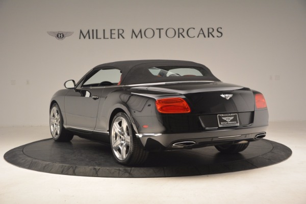 Used 2012 Bentley Continental GT W12 Convertible for sale Sold at Bugatti of Greenwich in Greenwich CT 06830 18