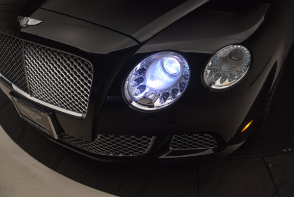 Used 2012 Bentley Continental GT W12 Convertible for sale Sold at Bugatti of Greenwich in Greenwich CT 06830 28