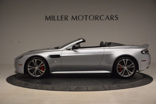 Used 2015 Aston Martin V12 Vantage S Roadster for sale Sold at Bugatti of Greenwich in Greenwich CT 06830 3