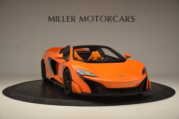 Used 2016 McLaren 675LT Spider Convertible for sale Sold at Bugatti of Greenwich in Greenwich CT 06830 11