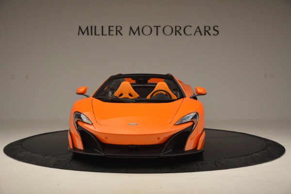 Used 2016 McLaren 675LT Spider Convertible for sale Sold at Bugatti of Greenwich in Greenwich CT 06830 12