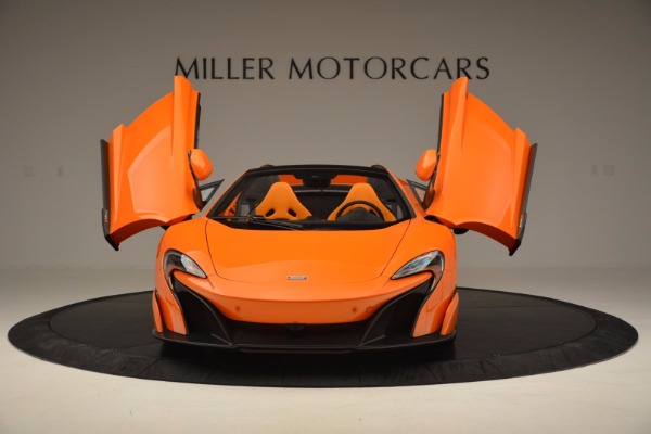 Used 2016 McLaren 675LT Spider Convertible for sale Sold at Bugatti of Greenwich in Greenwich CT 06830 13