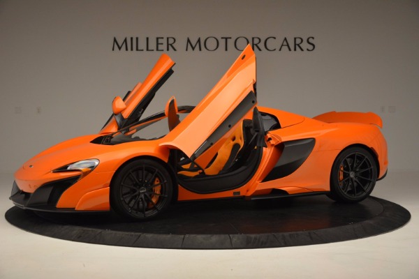 Used 2016 McLaren 675LT Spider Convertible for sale Sold at Bugatti of Greenwich in Greenwich CT 06830 14