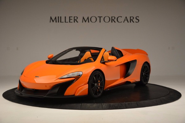 Used 2016 McLaren 675LT Spider Convertible for sale Sold at Bugatti of Greenwich in Greenwich CT 06830 2