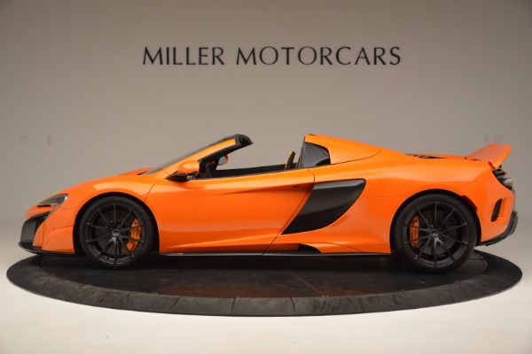 Used 2016 McLaren 675LT Spider Convertible for sale Sold at Bugatti of Greenwich in Greenwich CT 06830 3