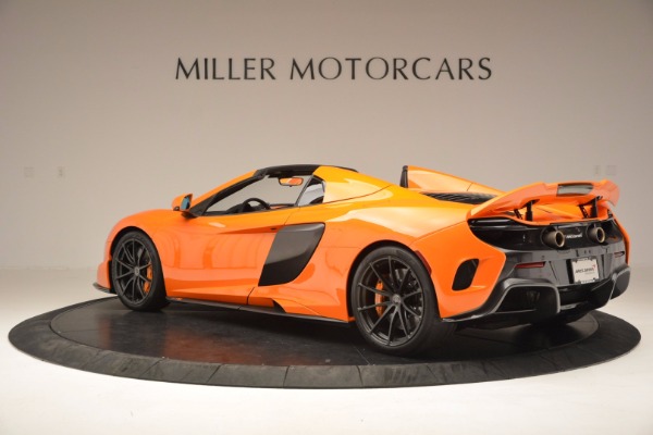 Used 2016 McLaren 675LT Spider Convertible for sale Sold at Bugatti of Greenwich in Greenwich CT 06830 4