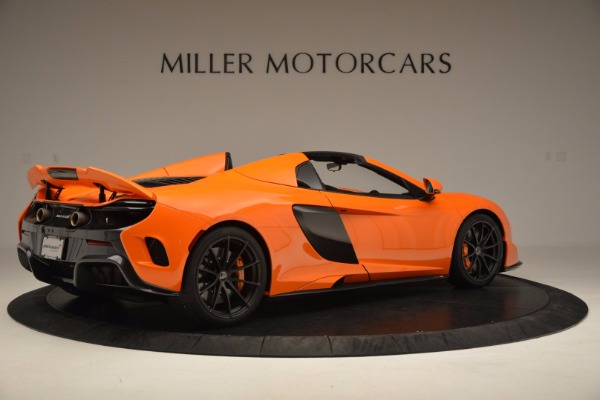 Used 2016 McLaren 675LT Spider Convertible for sale Sold at Bugatti of Greenwich in Greenwich CT 06830 8