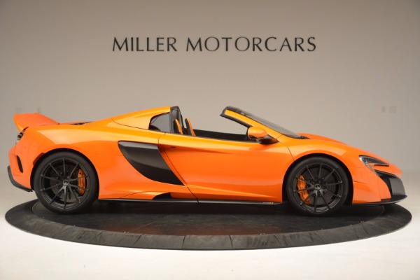 Used 2016 McLaren 675LT Spider Convertible for sale Sold at Bugatti of Greenwich in Greenwich CT 06830 9