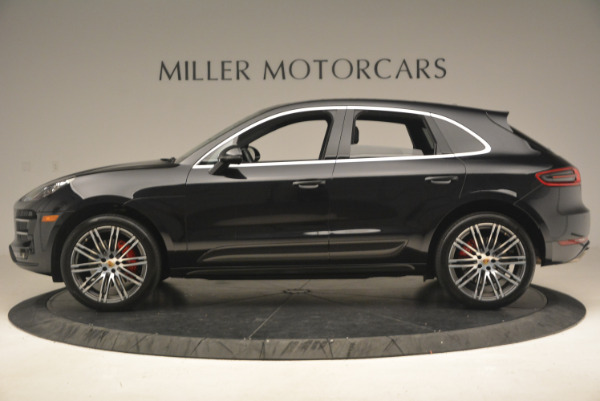 Used 2016 Porsche Macan Turbo for sale Sold at Bugatti of Greenwich in Greenwich CT 06830 3