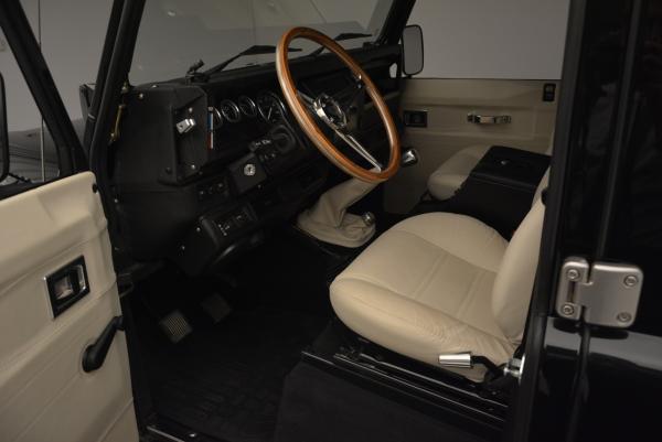 Used 1985 LAND ROVER Defender 110 for sale Sold at Bugatti of Greenwich in Greenwich CT 06830 12