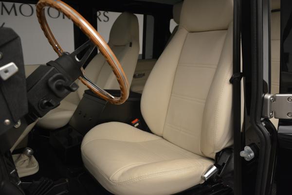 Used 1985 LAND ROVER Defender 110 for sale Sold at Bugatti of Greenwich in Greenwich CT 06830 13