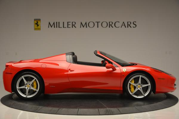 Used 2014 Ferrari 458 Spider for sale Sold at Bugatti of Greenwich in Greenwich CT 06830 9