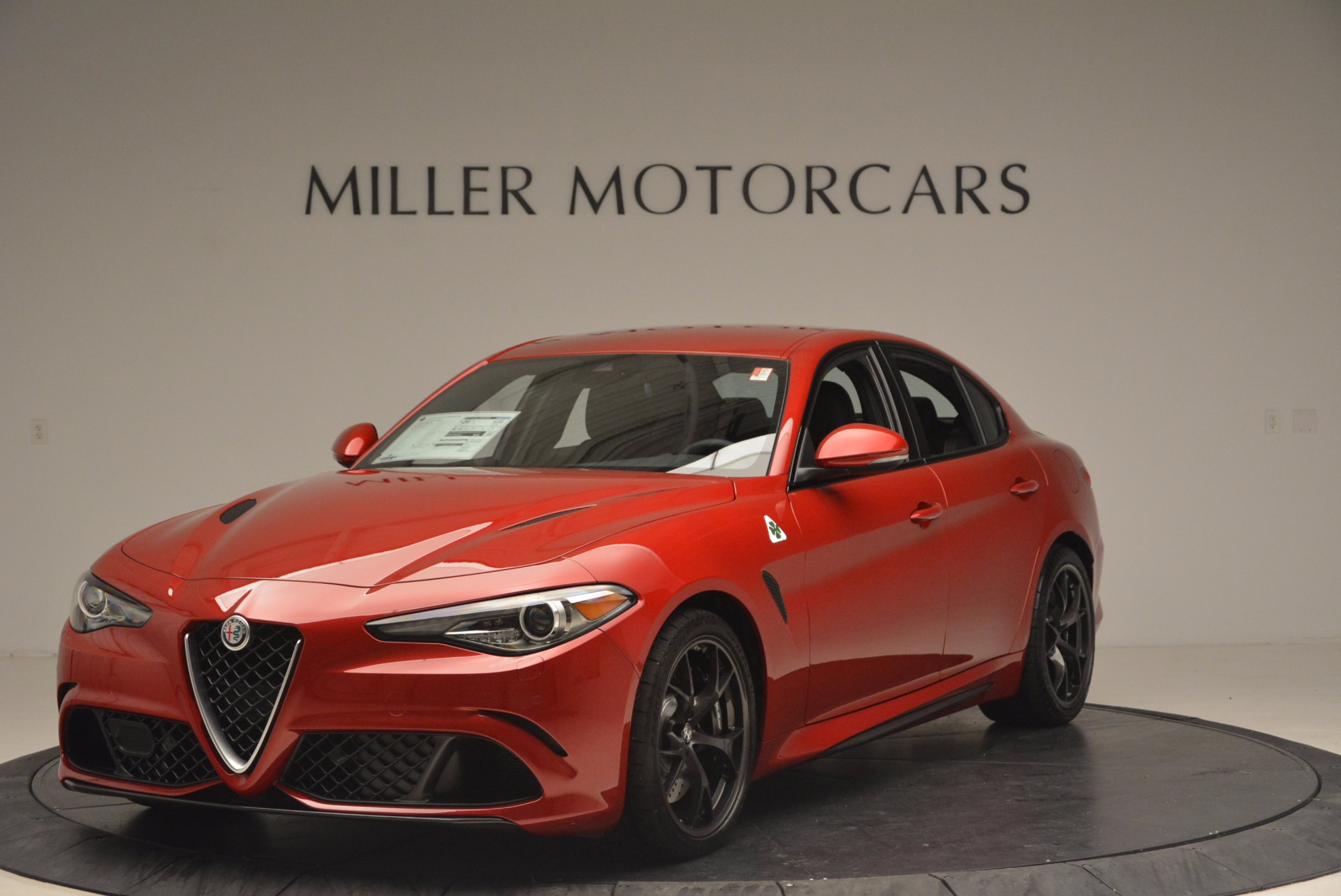 New 2017 Alfa Romeo Giulia Quadrifoglio Quadrifoglio for sale Sold at Bugatti of Greenwich in Greenwich CT 06830 1