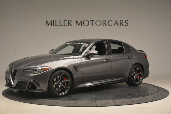 New 2017 Alfa Romeo Giulia Quadrifoglio for sale Sold at Bugatti of Greenwich in Greenwich CT 06830 3