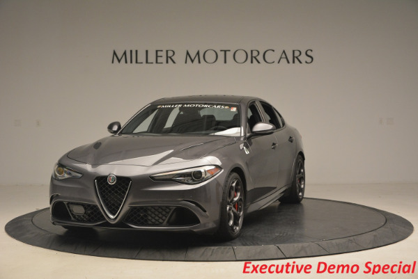 New 2017 Alfa Romeo Giulia Quadrifoglio for sale Sold at Bugatti of Greenwich in Greenwich CT 06830 1