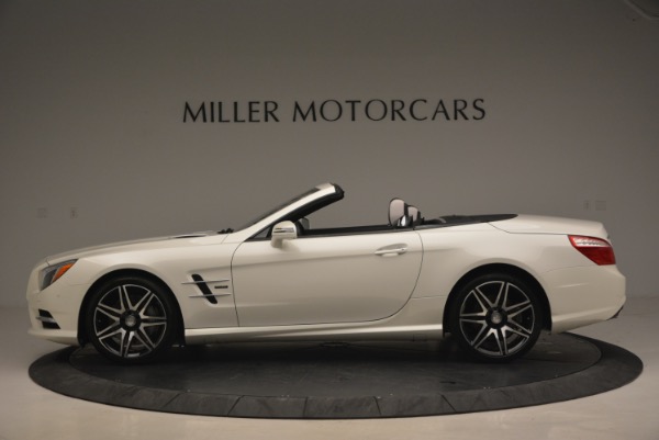 Used 2015 Mercedes Benz SL-Class SL 550 for sale Sold at Bugatti of Greenwich in Greenwich CT 06830 3