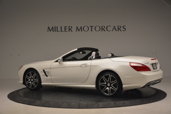 Used 2015 Mercedes Benz SL-Class SL 550 for sale Sold at Bugatti of Greenwich in Greenwich CT 06830 4