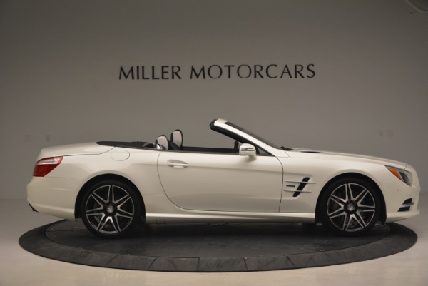 Used 2015 Mercedes Benz SL-Class SL 550 for sale Sold at Bugatti of Greenwich in Greenwich CT 06830 9