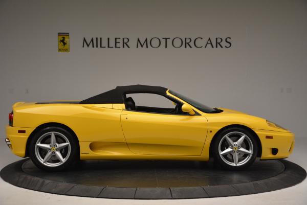 Used 2003 Ferrari 360 Spider 6-Speed Manual for sale Sold at Bugatti of Greenwich in Greenwich CT 06830 21