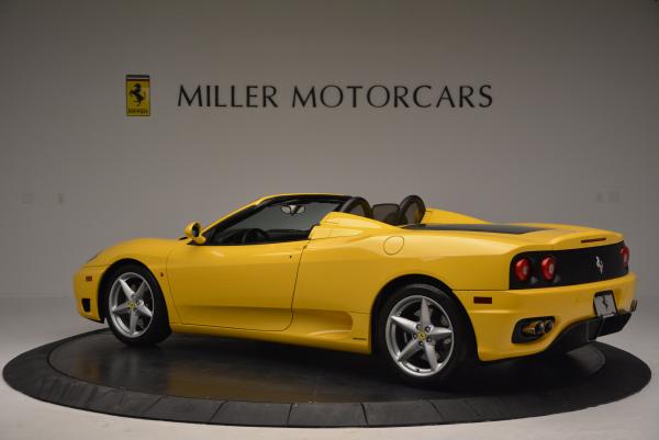 Used 2003 Ferrari 360 Spider 6-Speed Manual for sale Sold at Bugatti of Greenwich in Greenwich CT 06830 4