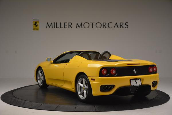 Used 2003 Ferrari 360 Spider 6-Speed Manual for sale Sold at Bugatti of Greenwich in Greenwich CT 06830 5