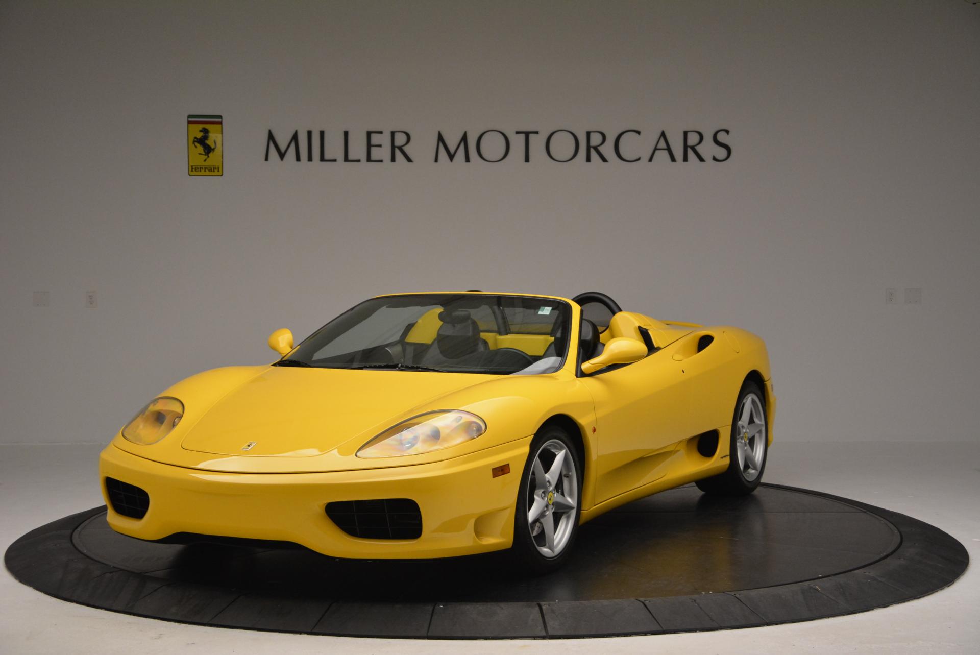 Used 2003 Ferrari 360 Spider 6-Speed Manual for sale Sold at Bugatti of Greenwich in Greenwich CT 06830 1