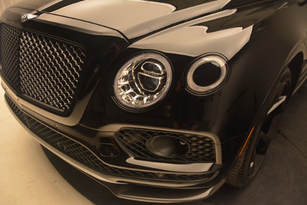New 2018 Bentley Bentayga Black Edition for sale Sold at Bugatti of Greenwich in Greenwich CT 06830 16