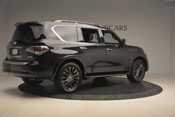 Used 2015 INFINITI QX80 Limited 4WD for sale Sold at Bugatti of Greenwich in Greenwich CT 06830 8