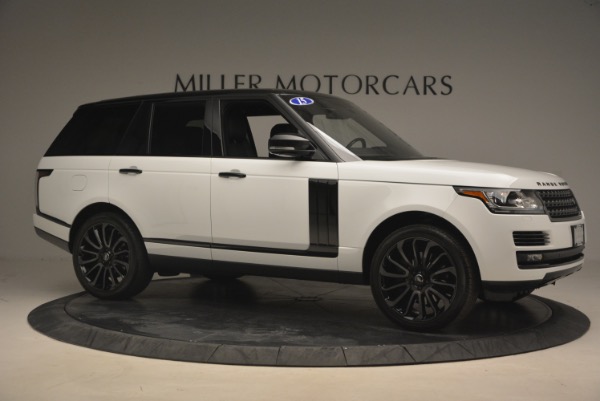 Used 2015 Land Rover Range Rover Supercharged for sale Sold at Bugatti of Greenwich in Greenwich CT 06830 10