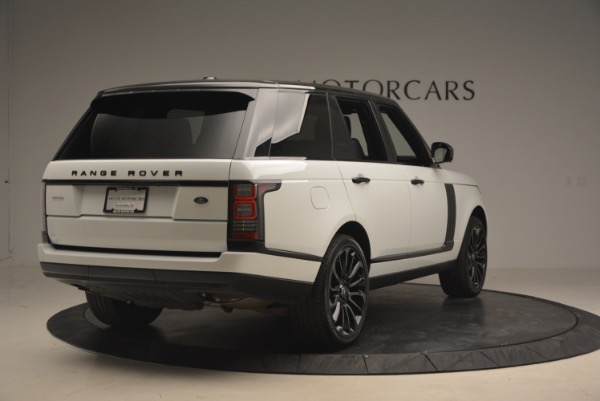 Used 2015 Land Rover Range Rover Supercharged for sale Sold at Bugatti of Greenwich in Greenwich CT 06830 7