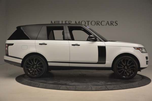 Used 2015 Land Rover Range Rover Supercharged for sale Sold at Bugatti of Greenwich in Greenwich CT 06830 9