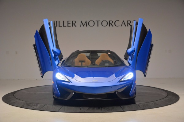 Used 2018 McLaren 570S Spider for sale Sold at Bugatti of Greenwich in Greenwich CT 06830 13