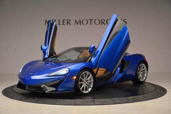 Used 2018 McLaren 570S Spider for sale Sold at Bugatti of Greenwich in Greenwich CT 06830 14