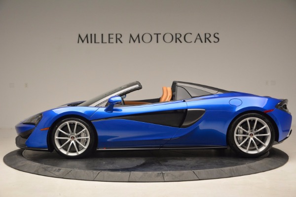 Used 2018 McLaren 570S Spider for sale Sold at Bugatti of Greenwich in Greenwich CT 06830 3