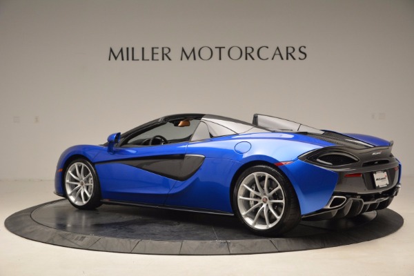 Used 2018 McLaren 570S Spider for sale Sold at Bugatti of Greenwich in Greenwich CT 06830 4