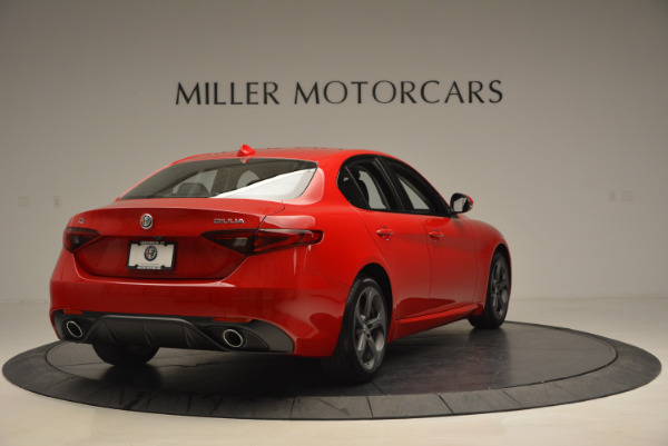 New 2017 Alfa Romeo Giulia Sport Q4 for sale Sold at Bugatti of Greenwich in Greenwich CT 06830 7