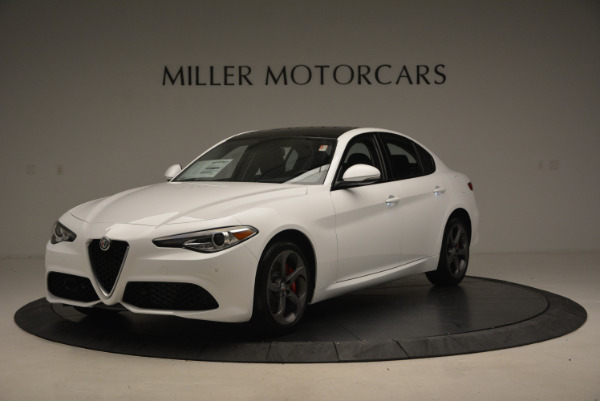 New 2017 Alfa Romeo Giulia Ti Sport Q4 for sale Sold at Bugatti of Greenwich in Greenwich CT 06830 1