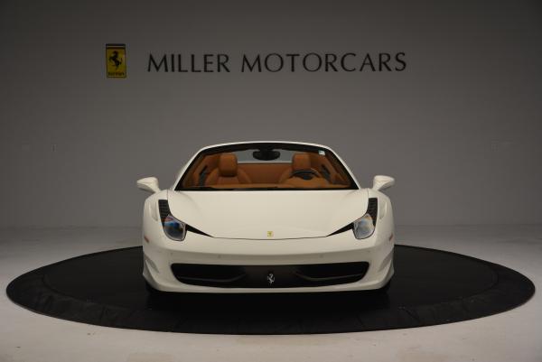 Used 2012 Ferrari 458 Spider for sale Sold at Bugatti of Greenwich in Greenwich CT 06830 12