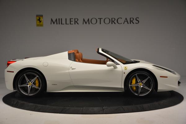 Used 2012 Ferrari 458 Spider for sale Sold at Bugatti of Greenwich in Greenwich CT 06830 9